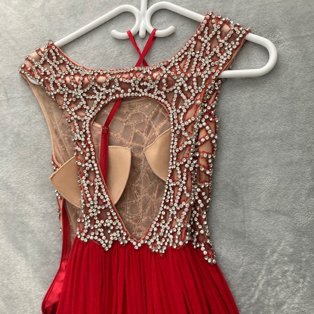 Red Prom Dress - Picture 3 of 5